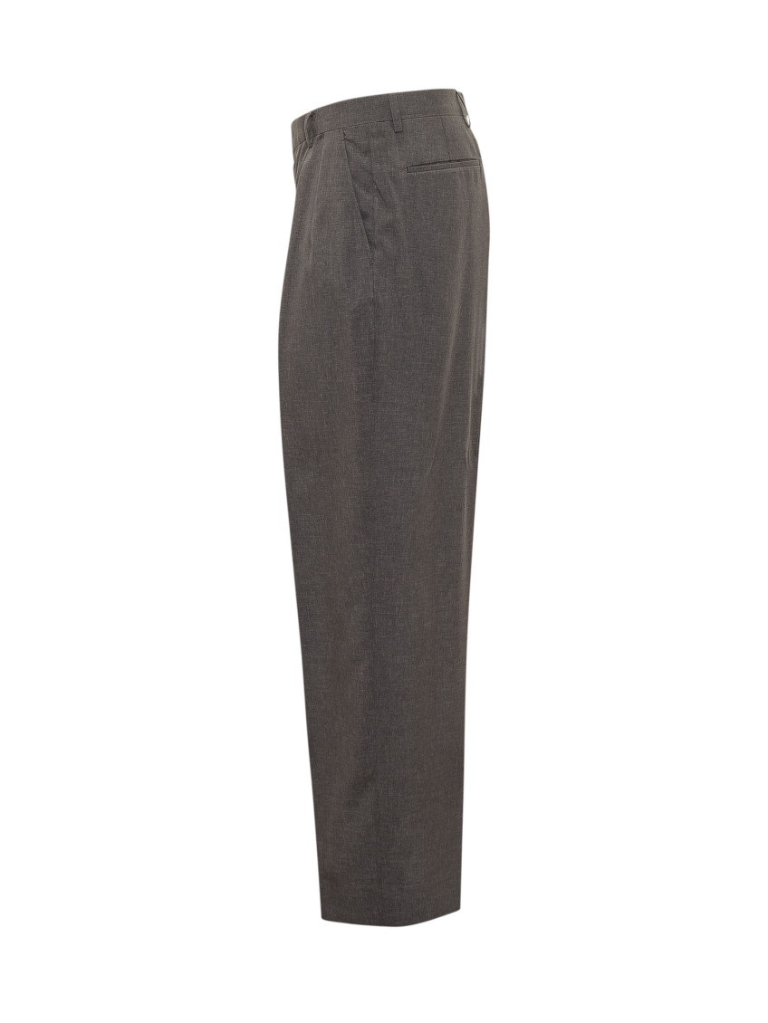 Dark Grey Pleated Pants