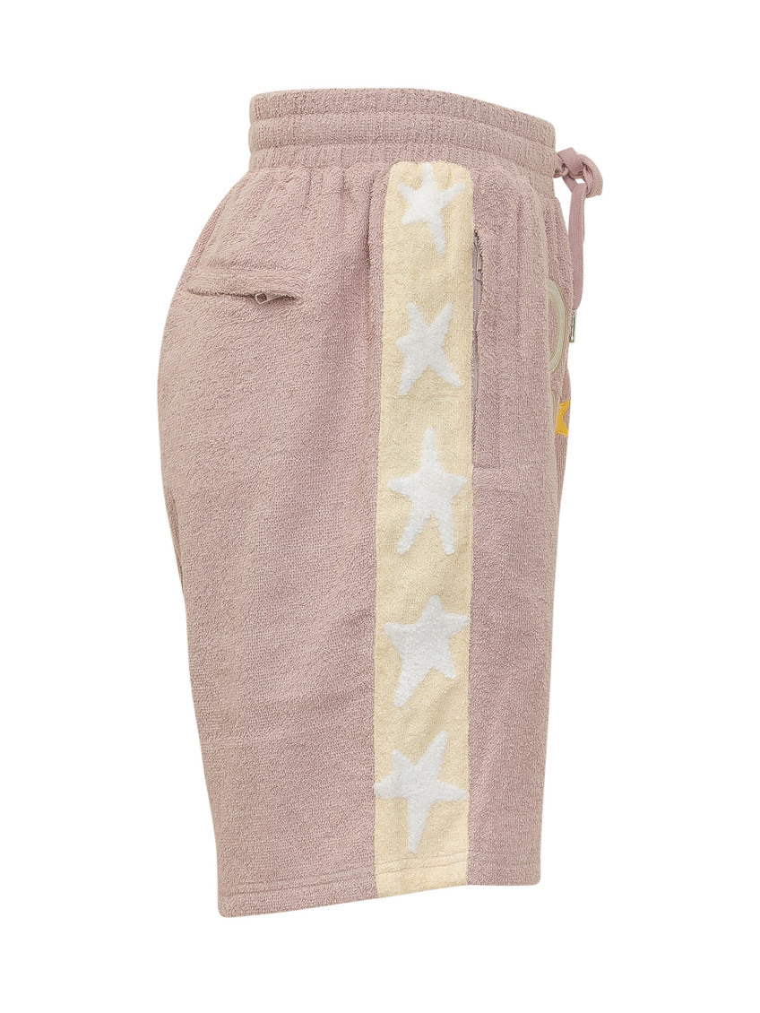 Light Pink Logo Shorts