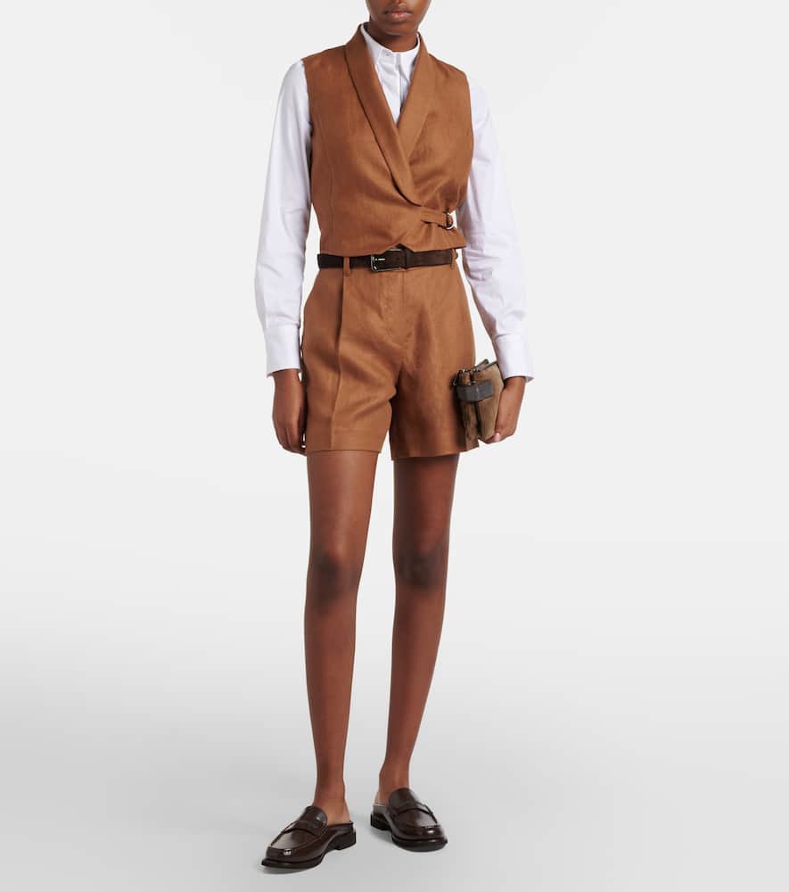 Monili linen vest