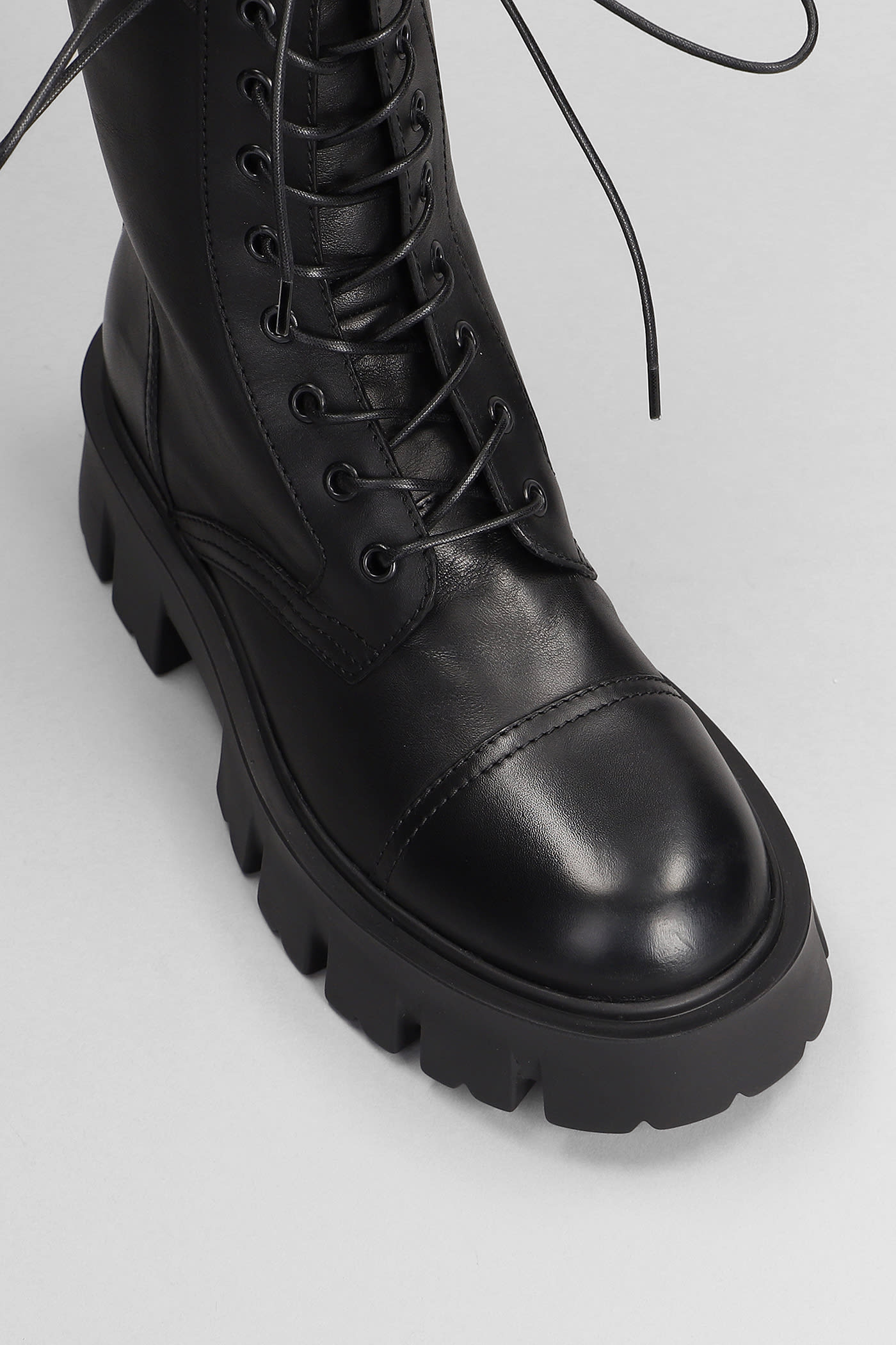 Elba combat boots - Black