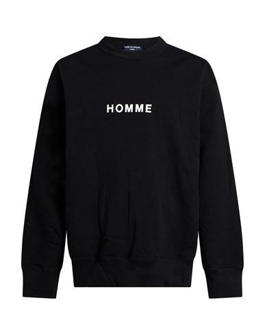 Comme Des Garçons Homme Man Sweatshirt Black Size XL Cotton