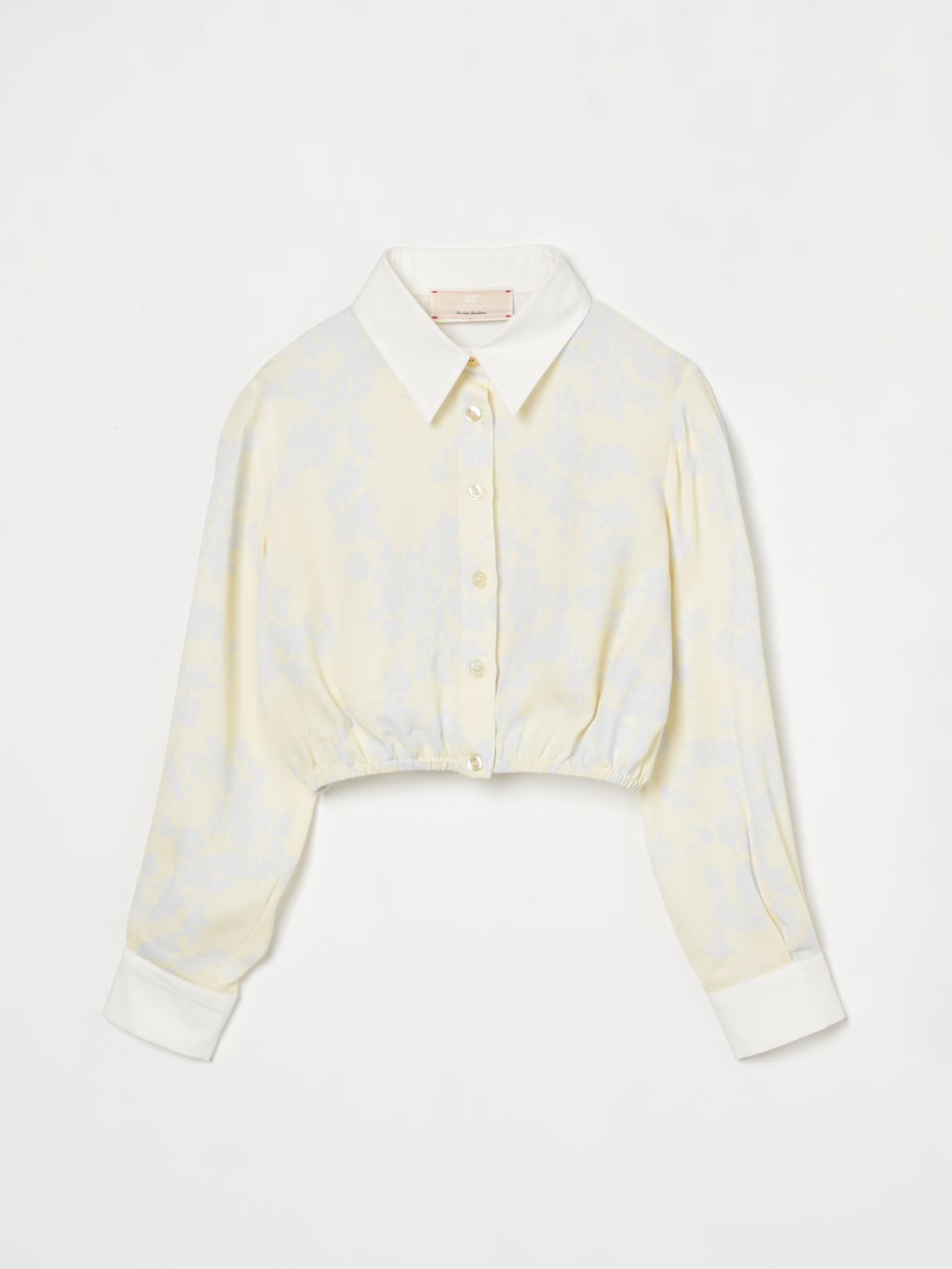 Floral-print blouse - Yellow
