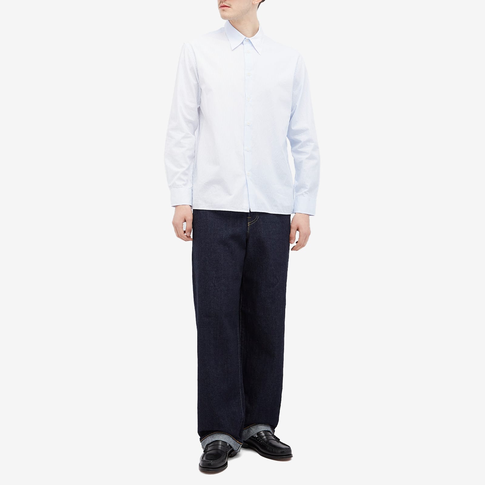 Edwin Men's Wide Pant in Blue Rinsed