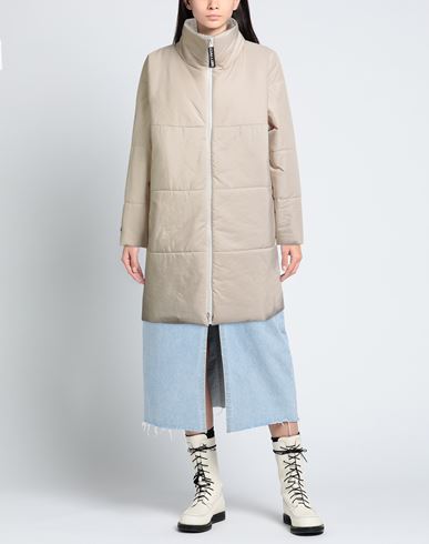 Woman Puffer Off white Size 6 Polyester