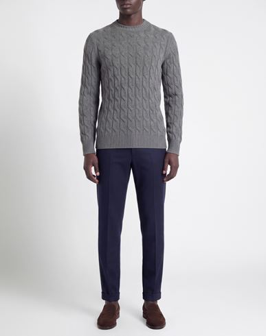 Man Sweater Grey Size 46 Virgin Wool, Cashmere, Viscose