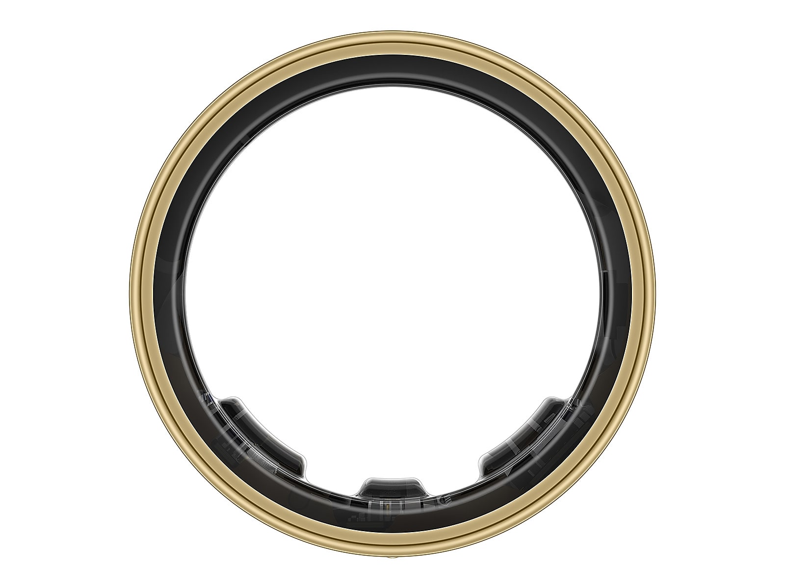 Galaxy Ring, Size 6, Titanium in Gold