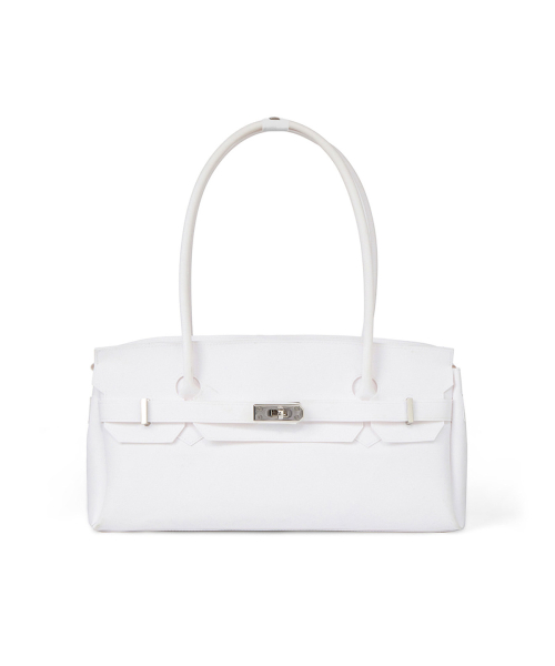 JELLY TWO-WAY BAG IN WHITE