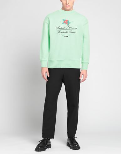 Man Sweatshirt Light green
