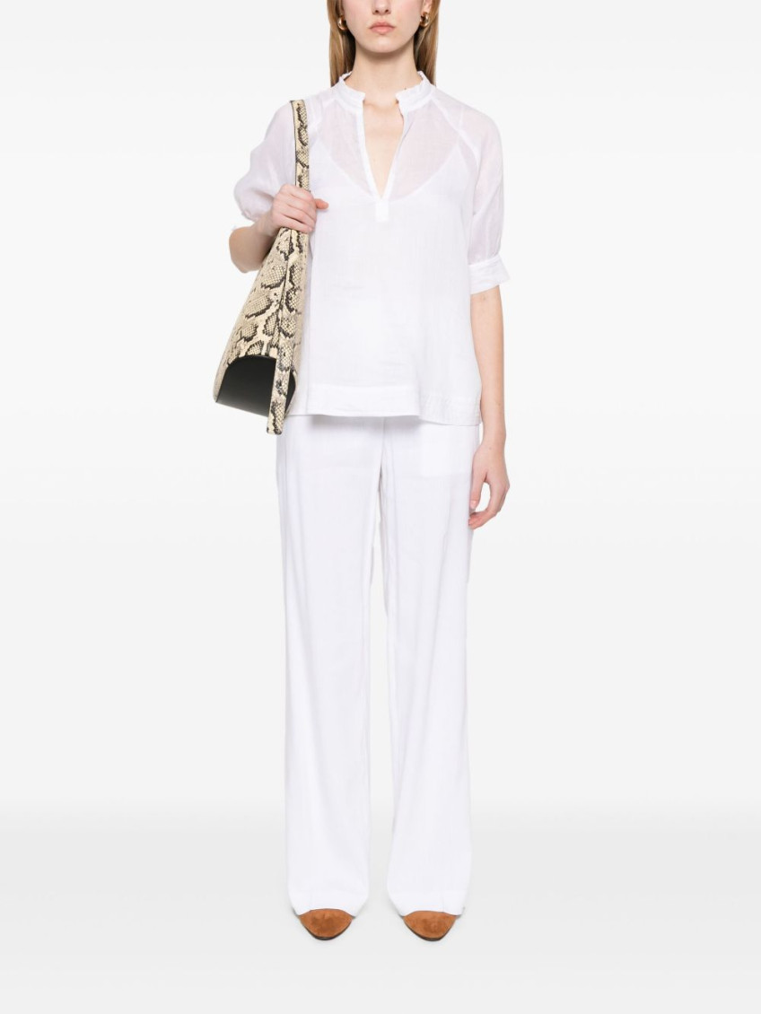 White Linen trousers