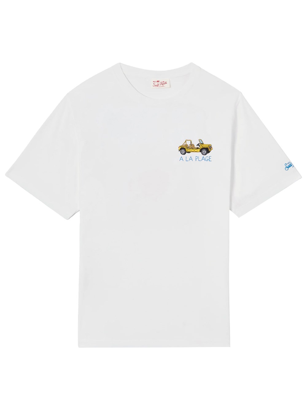 Portofino T-Shirt With À La Plage Embroidery