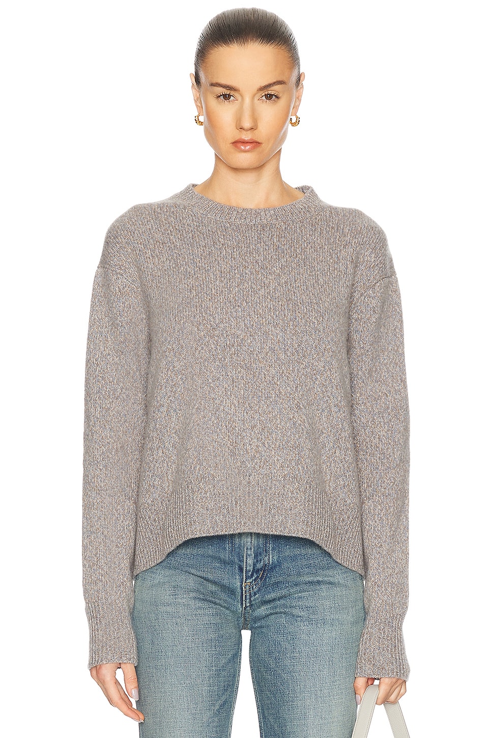 SPRWMN Charlie Sweater in Ocean - Slate.  XS also in L