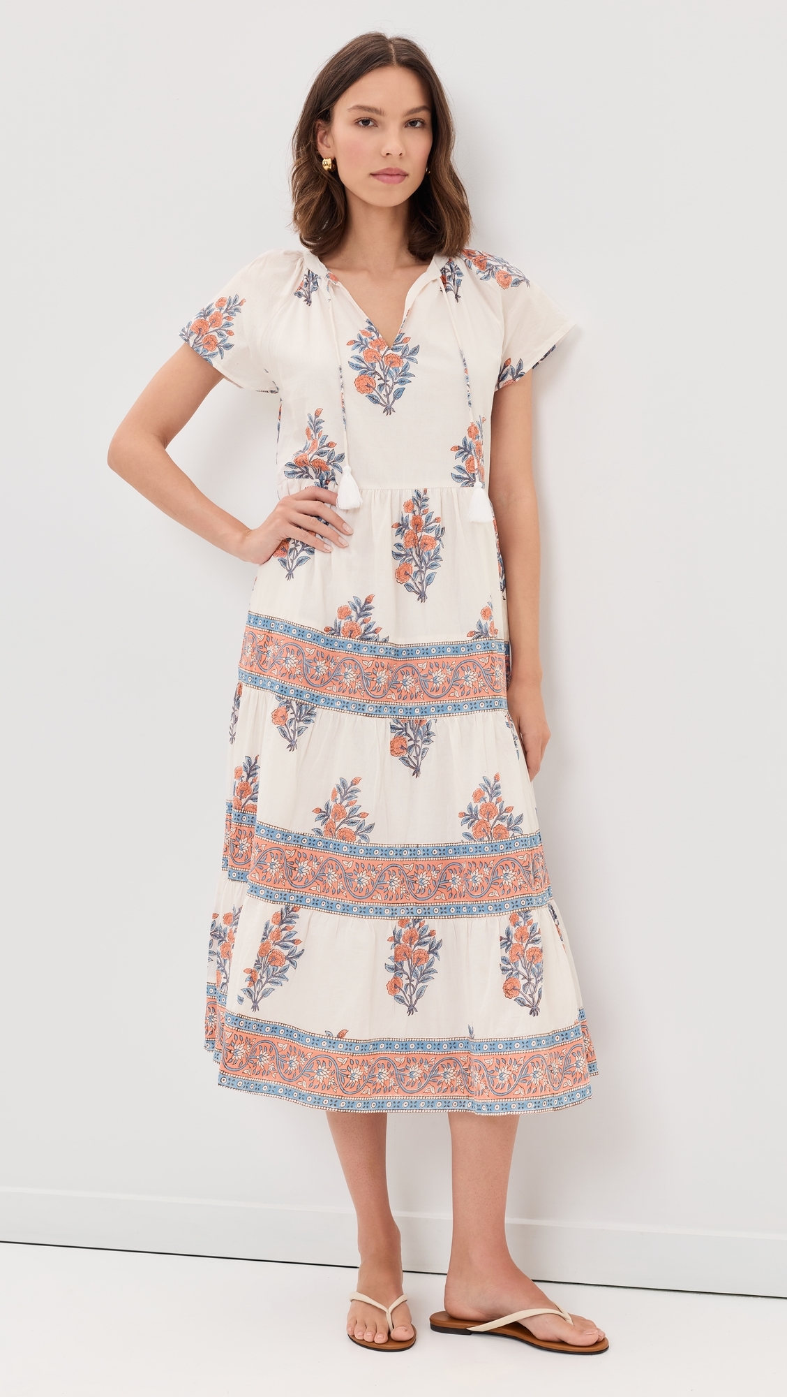 Floral Bouquet Breakers Dress Floral Bouquet