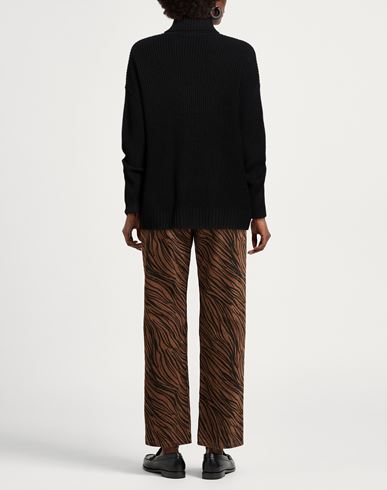 Woman Turtleneck Black Size M Virgin Wool