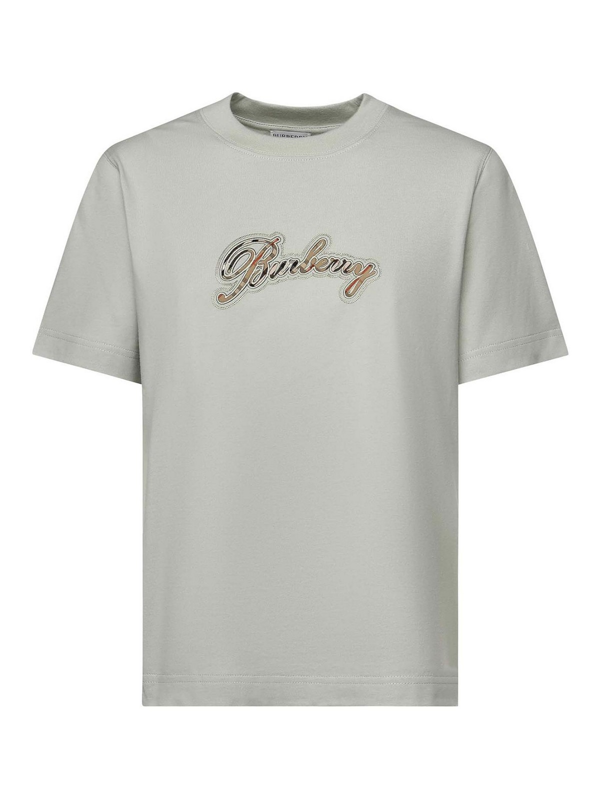 Cotton T-Shirt With Logo