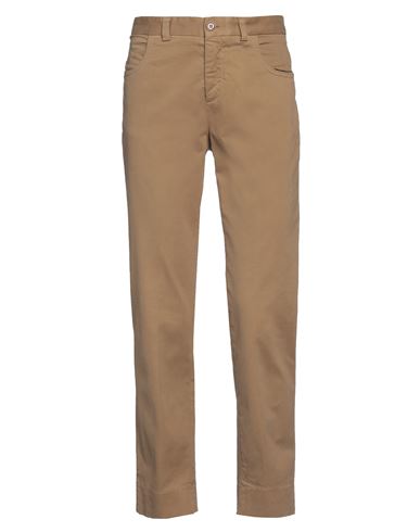 Aspesi Woman Pants Camel Size 2 Cotton, Elastane