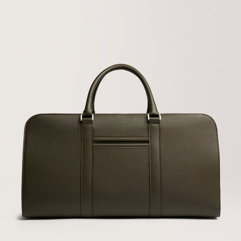 Rigid Weekender - Grain Leather - Dark Brown