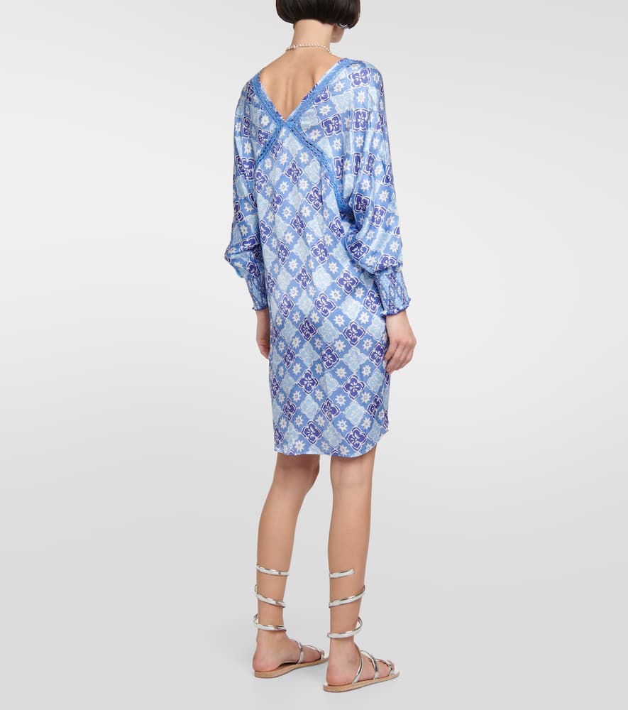 Allegra asymmetrical minidress