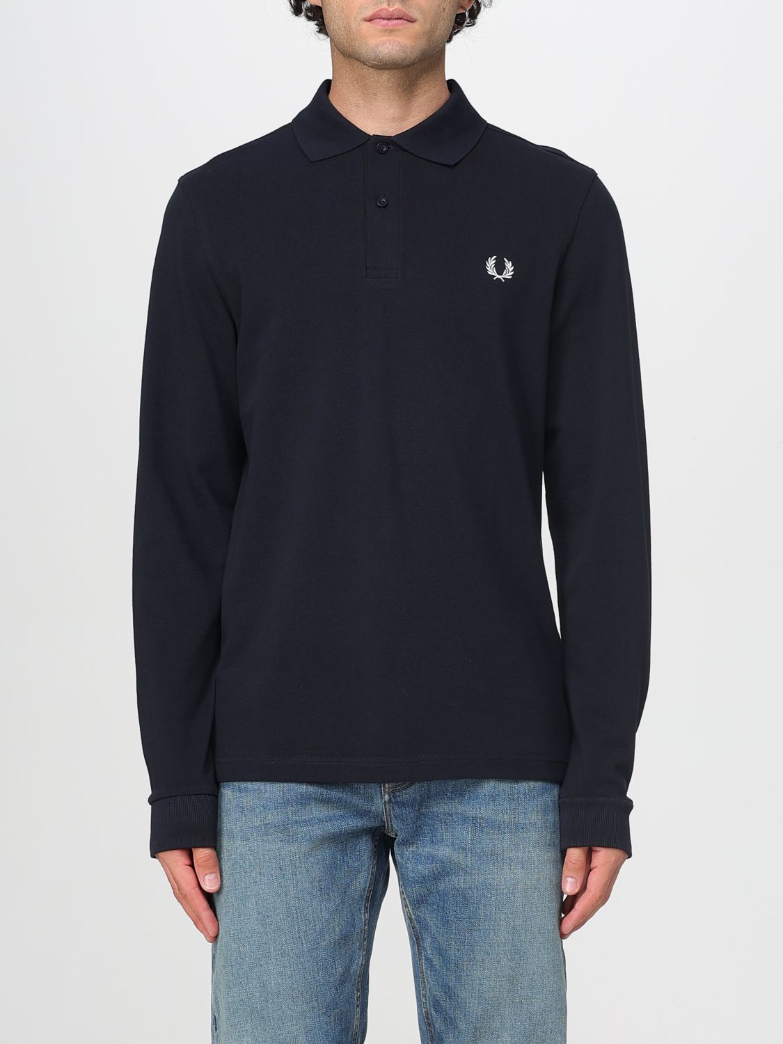 Polo Shirt Men color Blue