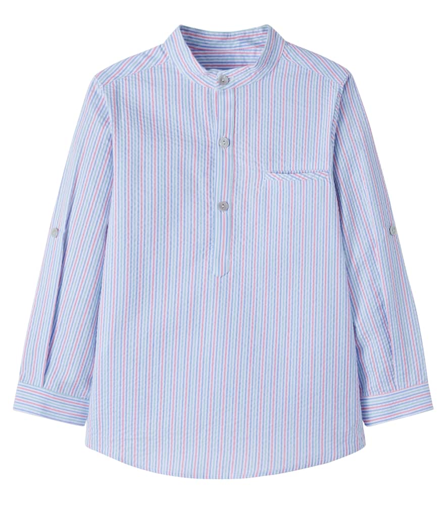 Mateo striped cotton shirt