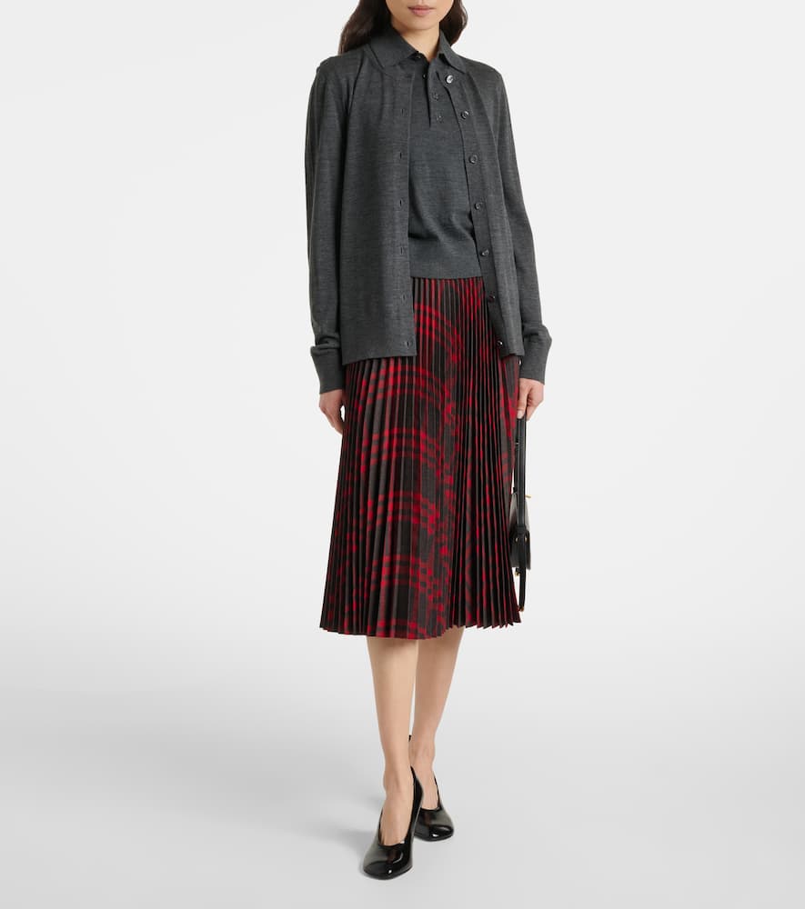 Wool cardigan