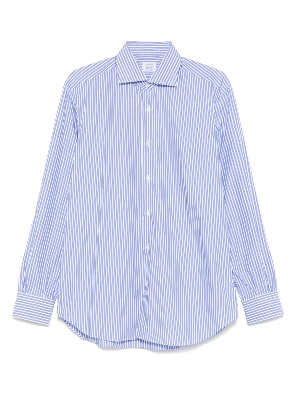Mazzarelli striped shirt - Blue