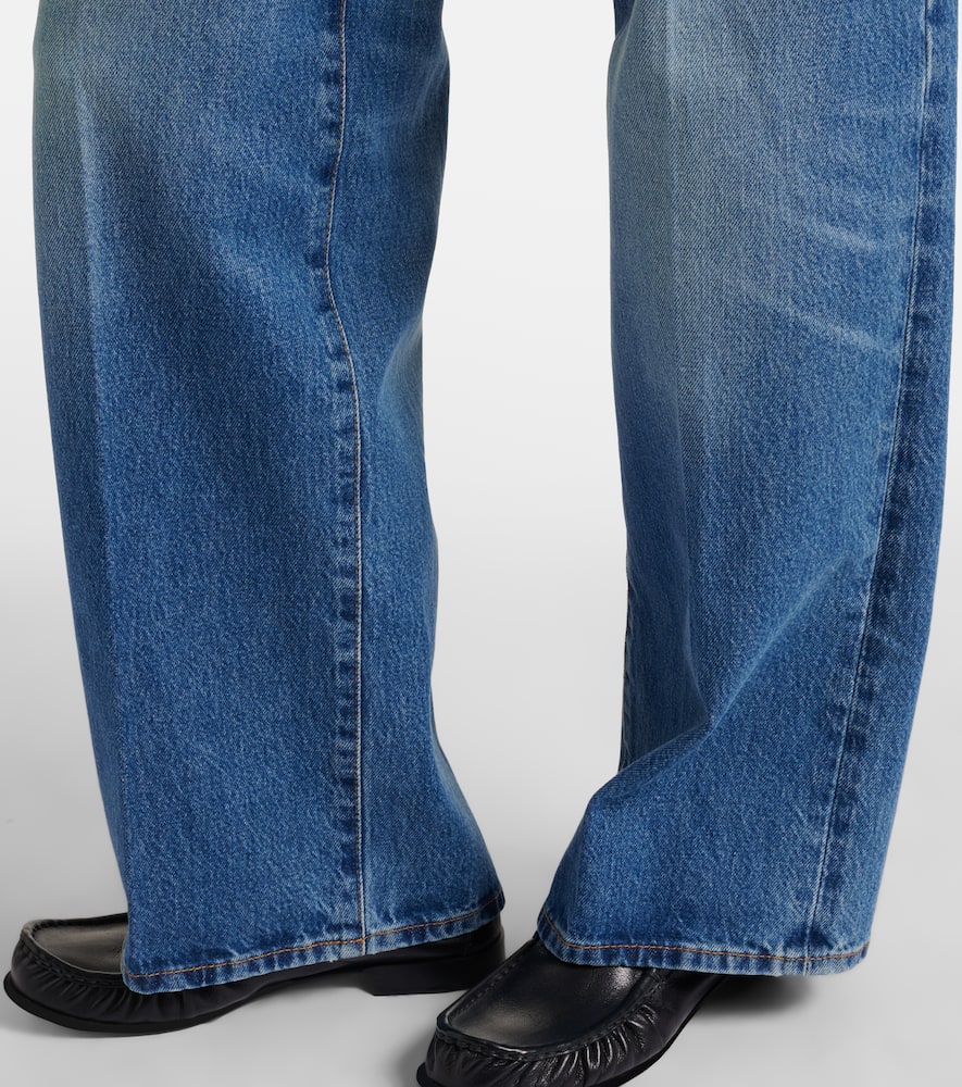 The Collegiate wide-leg jeans