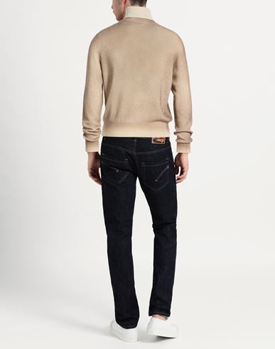 Man Turtleneck Beige Size 42 Cashmere