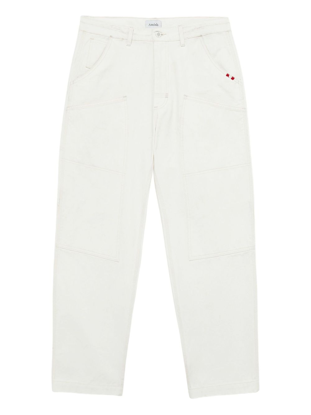 AMISH Super Knee jeans - White