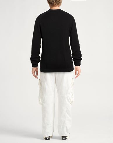 Man Sweater Black Size XXL Organic cotton