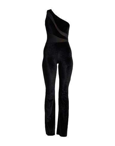 Woman Jumpsuit Black Size XS Polyester, Elastane, Polyamide