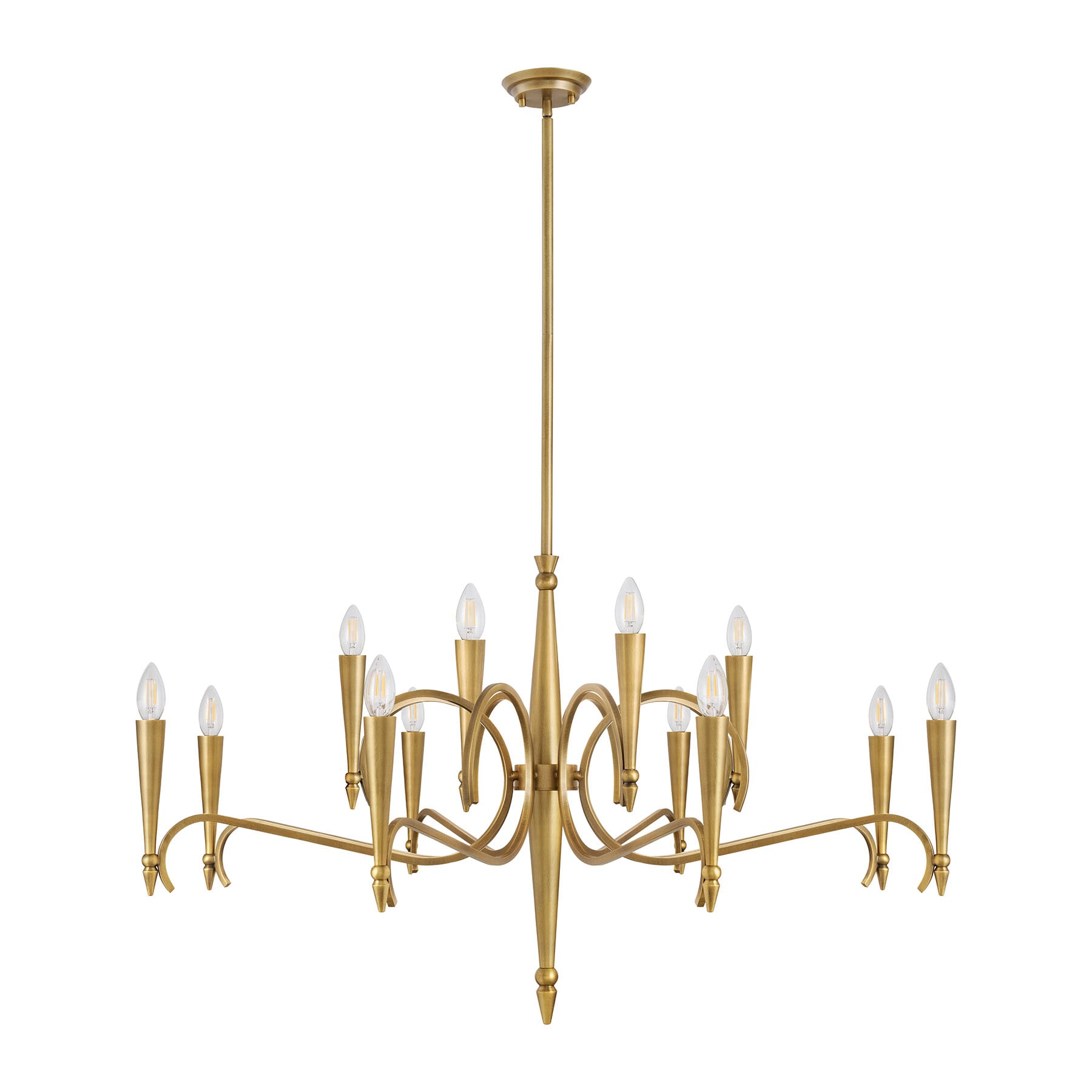 Tremont 12-Light Chandelier in Riviera Bra