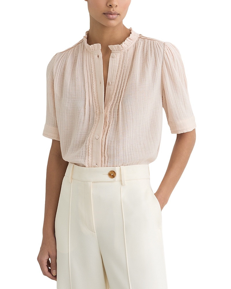 Frill Short Sleeve Top