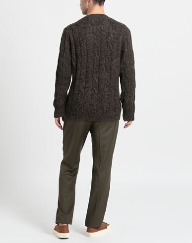 Man Sweater Dark brown Size XXL Acrylic, Wool, Alpaca wool