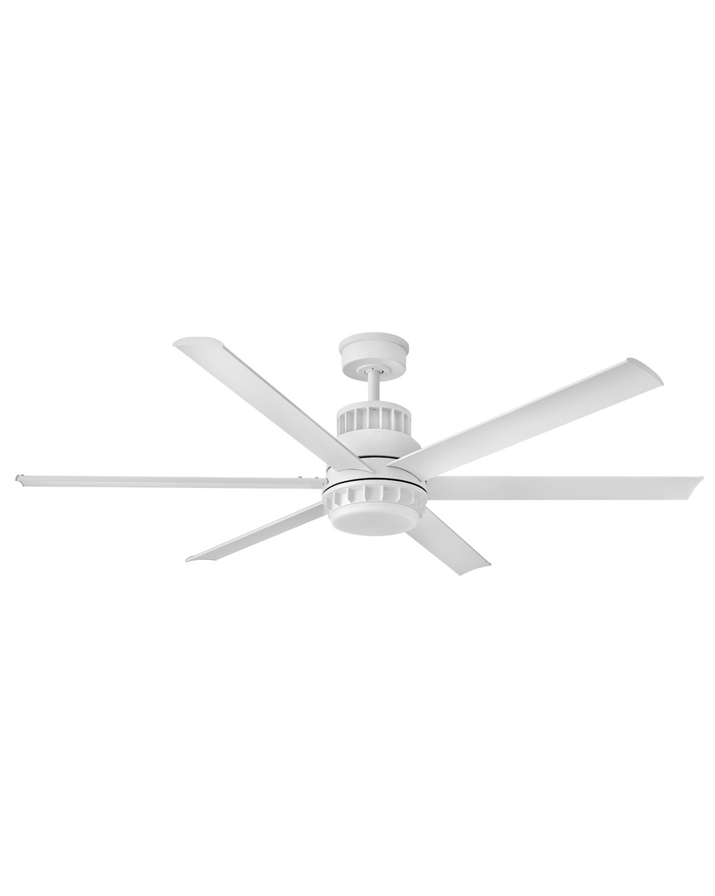 Matte White 60"Ceiling Fan from the Draftsman Collection