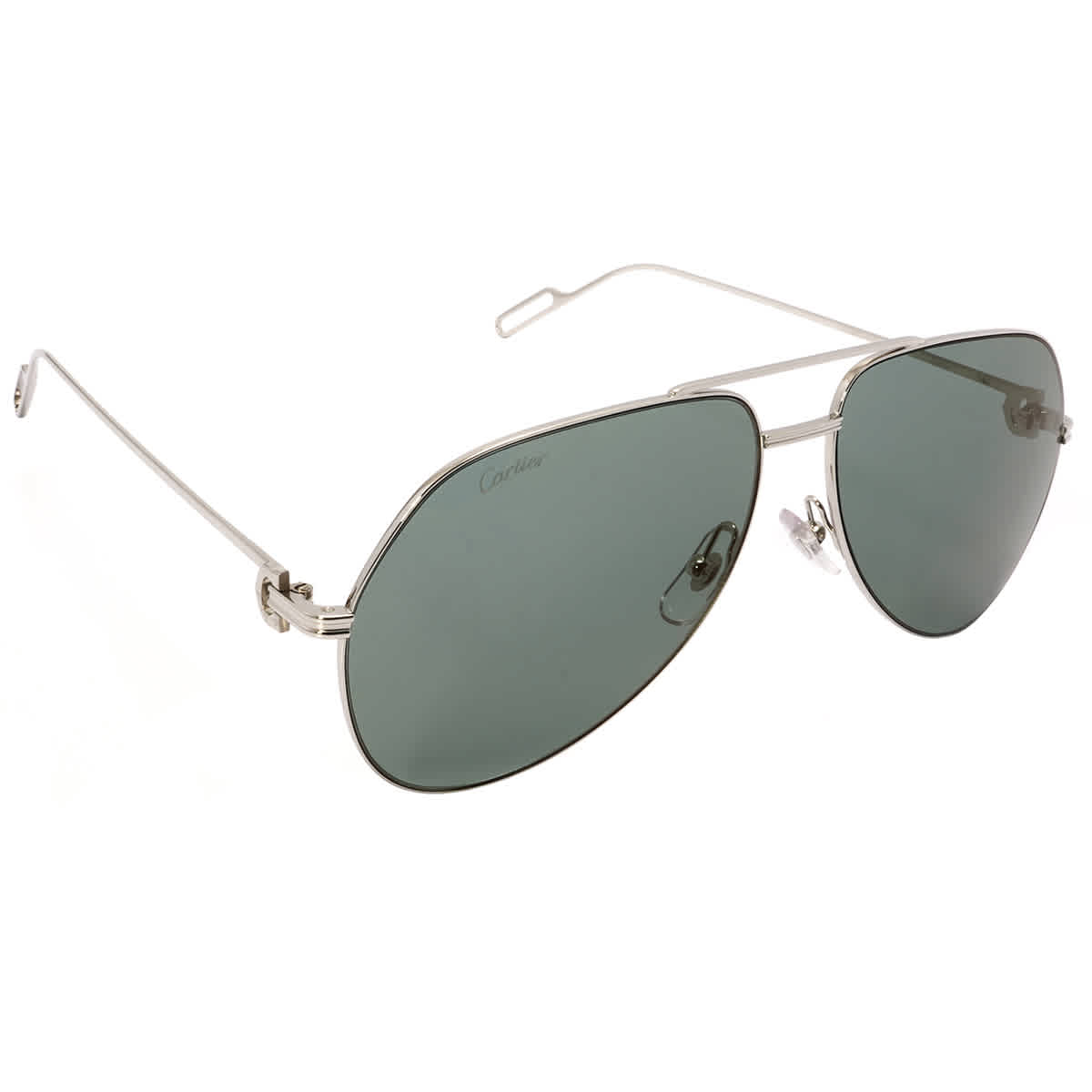 Green Aviator Unisex Sunglasses CT0110S 004 60