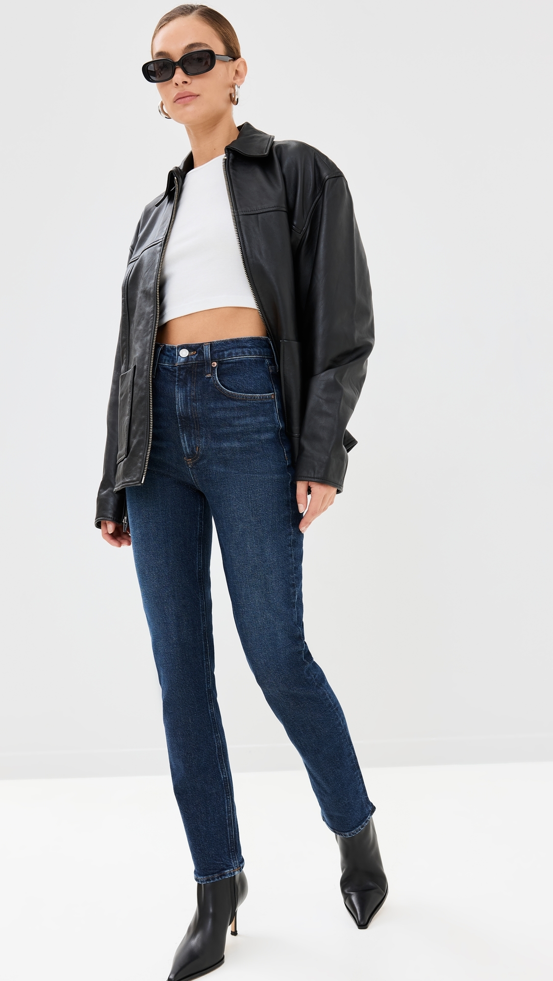 High Rise Stovepipe Jeans Contest