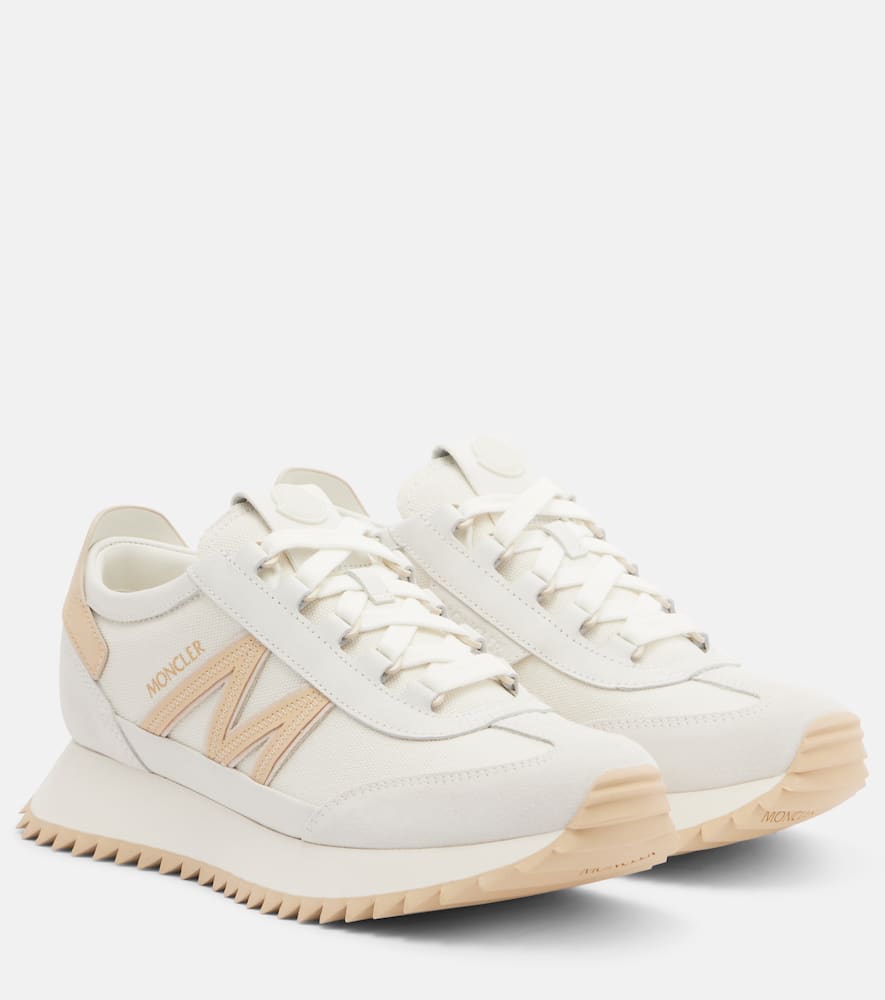 Pacey2 suede-trimmed sneakers