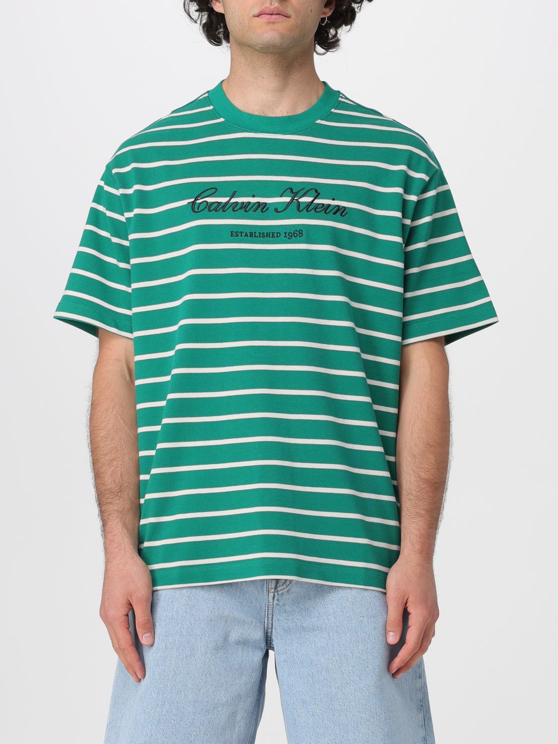 T-Shirt Men color Forest Green