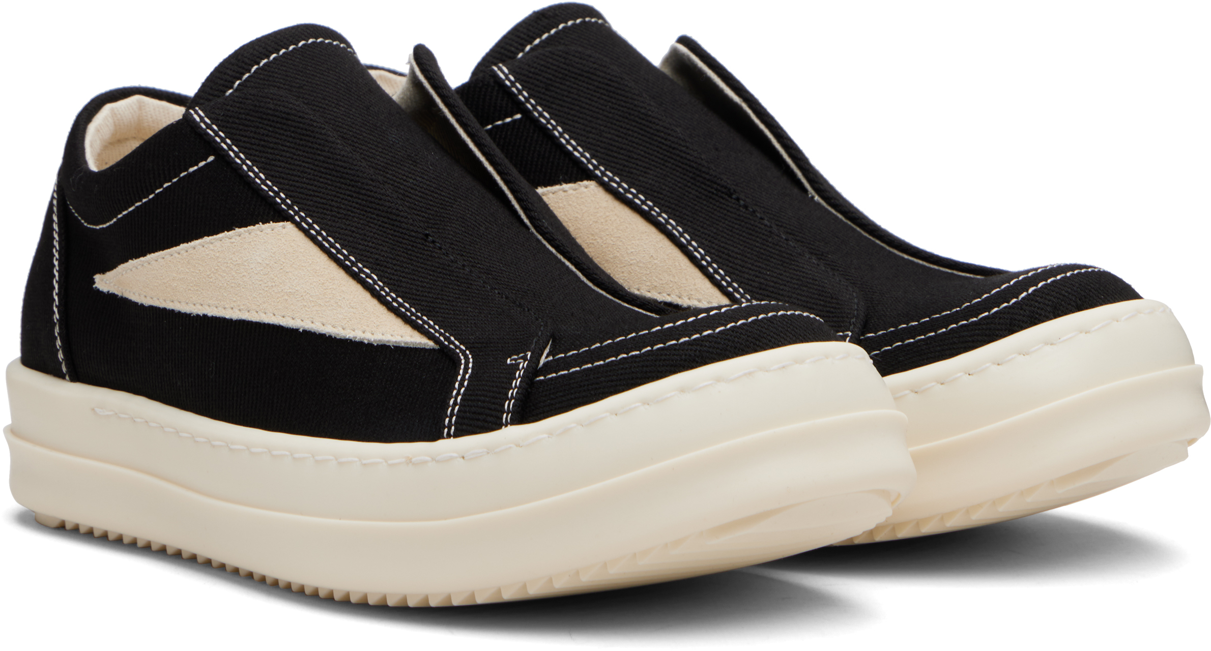 Black Concordians Laceless Vintage Sneaks Sneakers