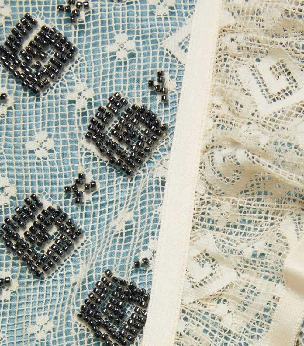 Kids Embellished Square G Dress