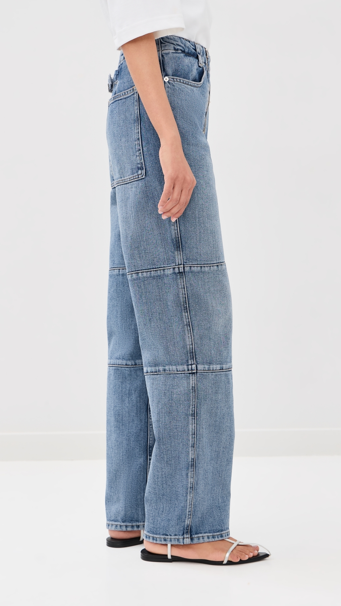 Classic Wash Denim Fischer Jeans Classic Blue