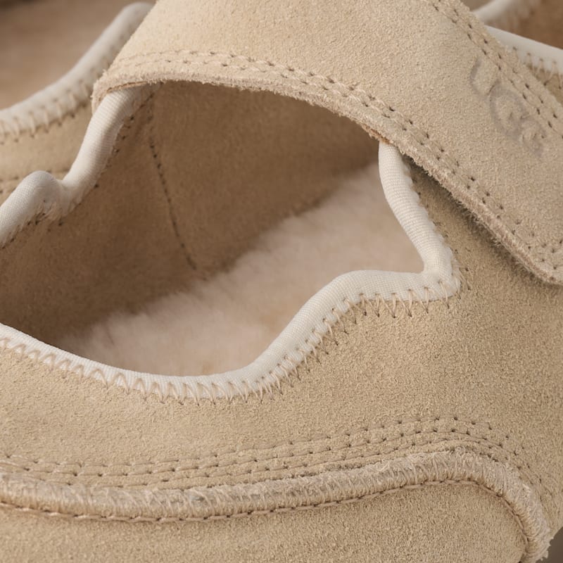 ® Women's Quill Mary Jane Sheepskin Shoes in Sand Castle