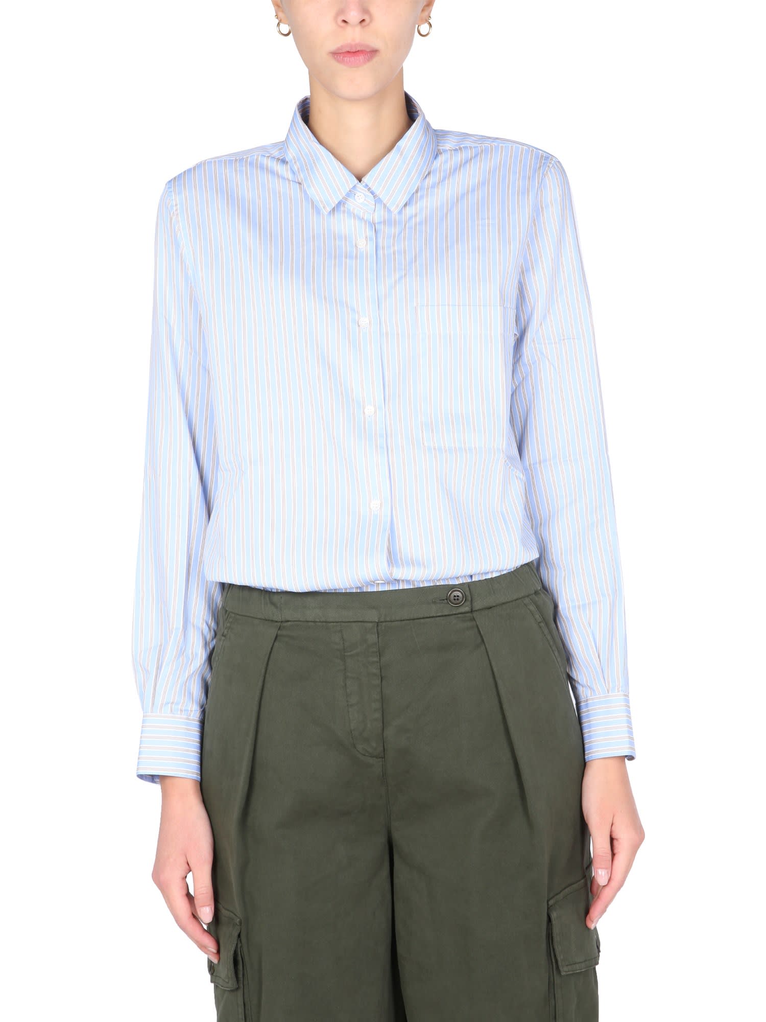 Striped Pattern Shirt