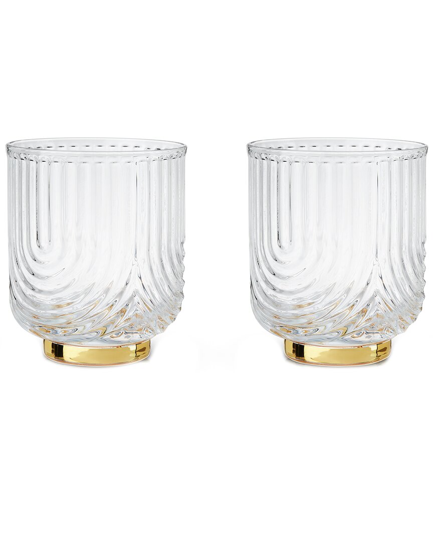 Viski Belmont Gatsby Glass Tumblers