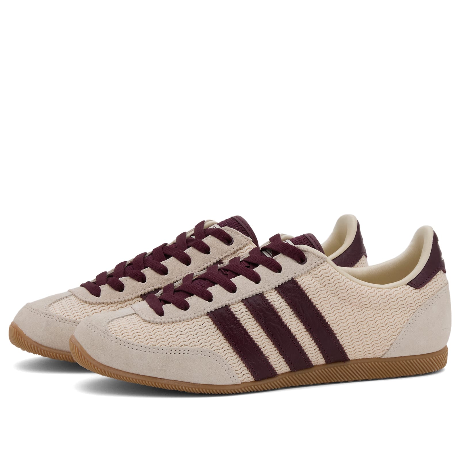 Women's Japan W Sneaker Cream White/Maroon/Gum