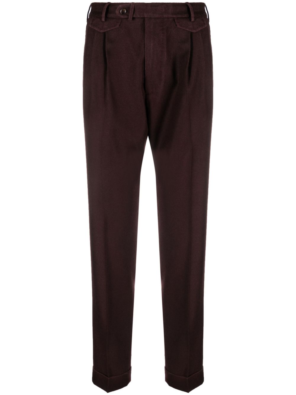 Mario mid-rise trousers - Red