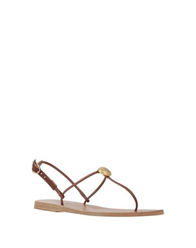 Woman Thong sandal Brown