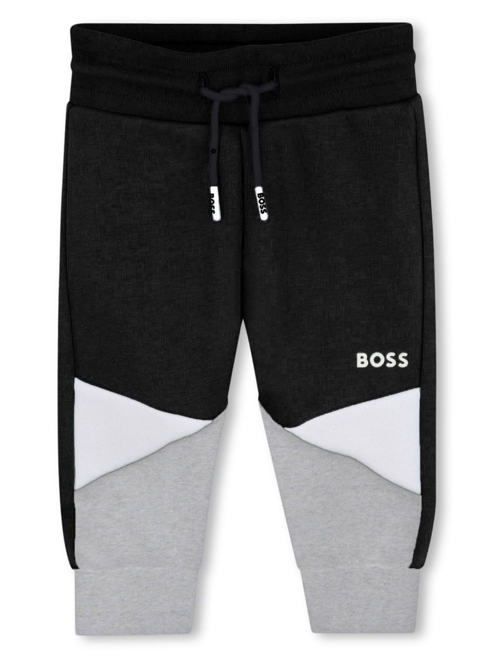 Logo-print track pants - Black