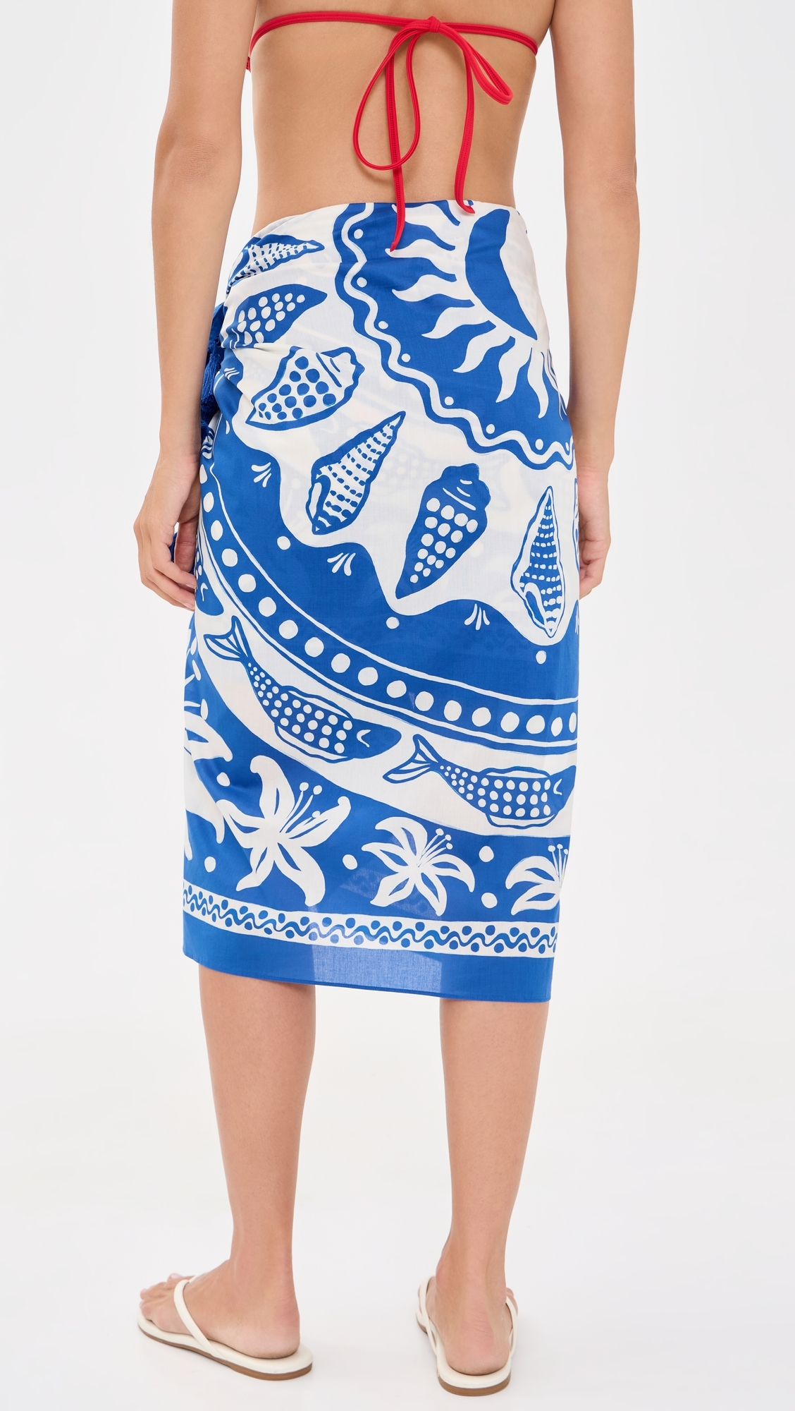 Pareo Sea Charms Off White One Size