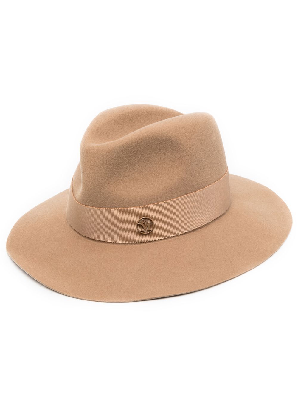 Logo fedora hat - Brown